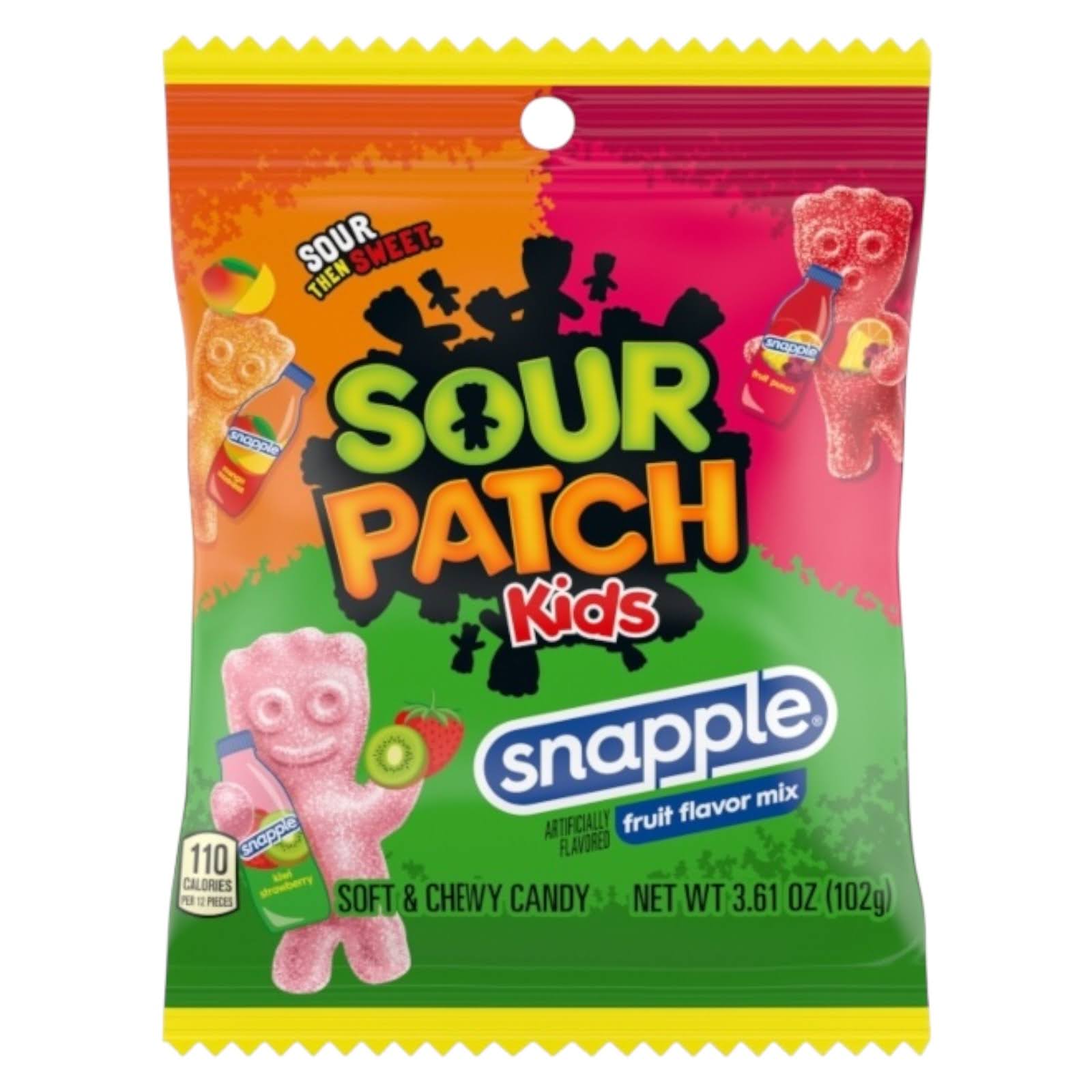 Sour Patch Kids Snapple - Share Bag - Caribou Candy