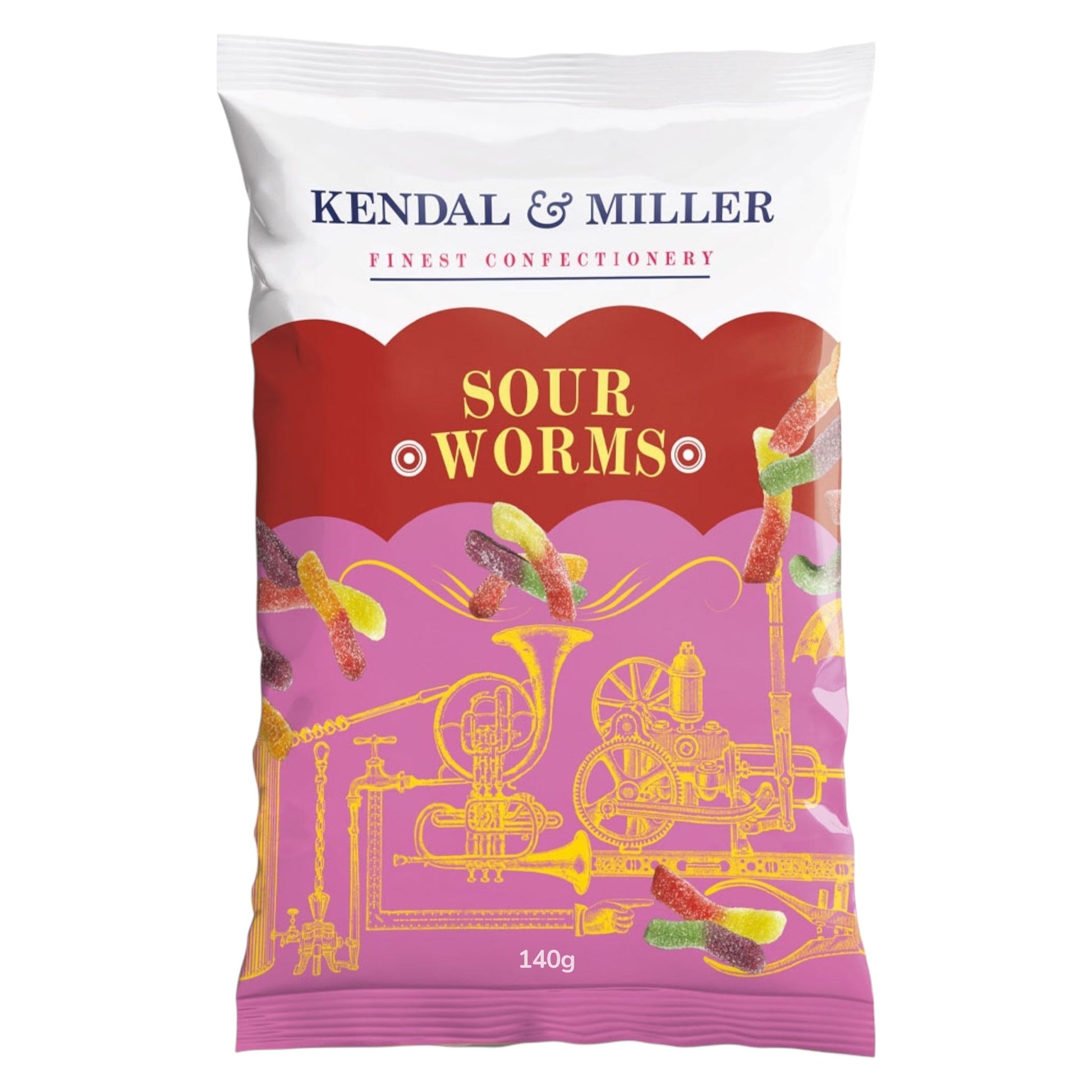 Sour Worms - K&M - Classics - Kendal & Miller
