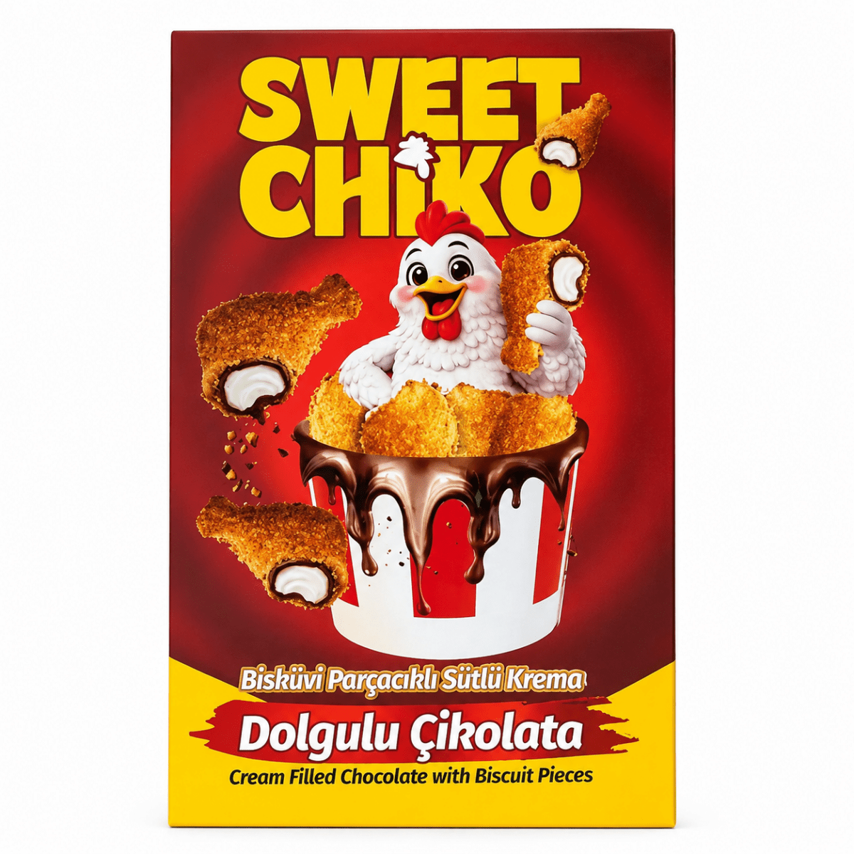 Sweet Chiko - Milk Chocolate Chicken Drumstick - Chocolate - Sweet Chiko