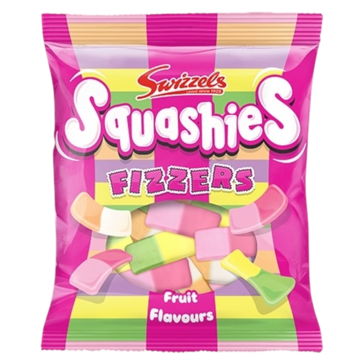 Swizzels Squashies Fizzers - Gummy Sweets - Swizzels