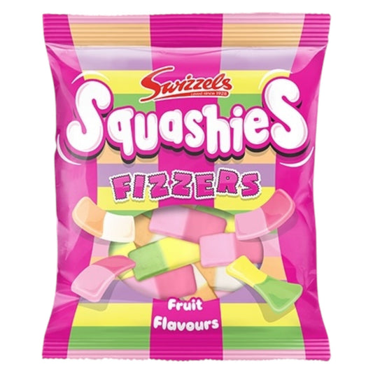 Swizzels Squashies Fizzers - Gummy Sweets - Swizzels