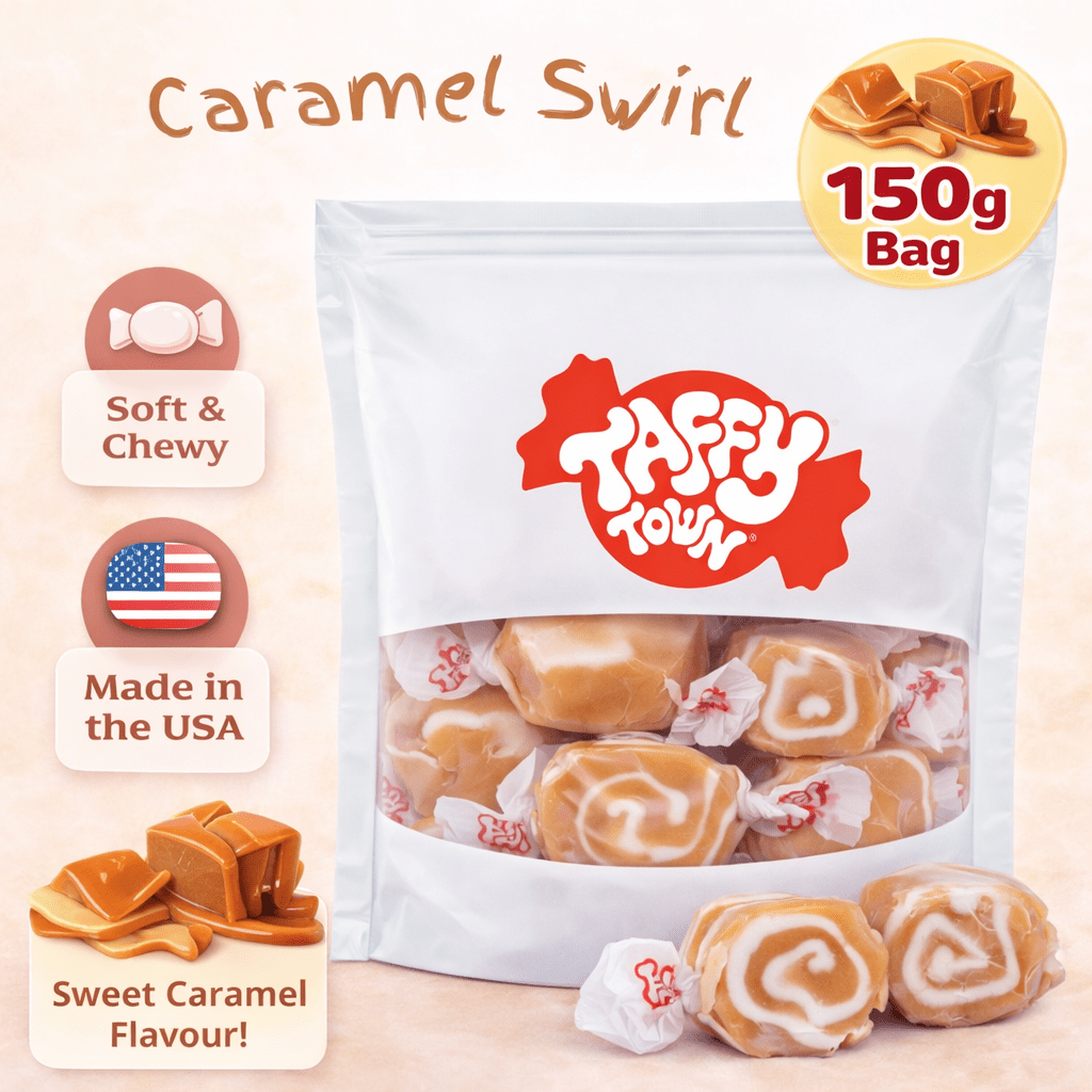 Taffy Town - Caramel Swirls - Taffy - Taffy Town