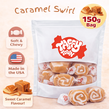 Taffy Town - Caramel Swirls - Taffy - Taffy Town