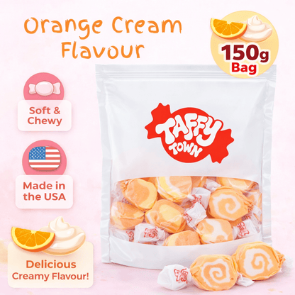 Taffy Town - Orange Cream - Taffy - Taffy Town