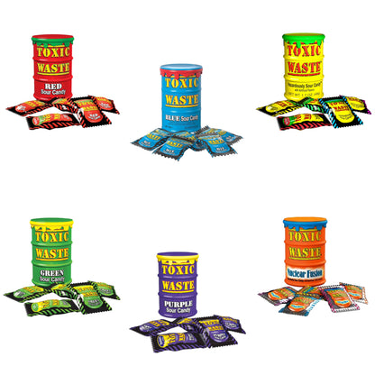 Toxic Waste Drums - 6 Drum Bundle - Hard Sweets - Toxic Waste
