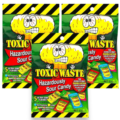 Toxic Waste Hazardously Sour Candy Sharing Bag - Caribou Candy