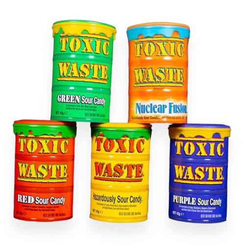 Toxic Waste - Mixed Variety Drums - Caribou Candy