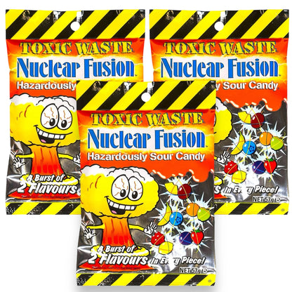 Toxic Waste Nuclear Fusion Sour Candy Sharing Bag - Caribou Candy