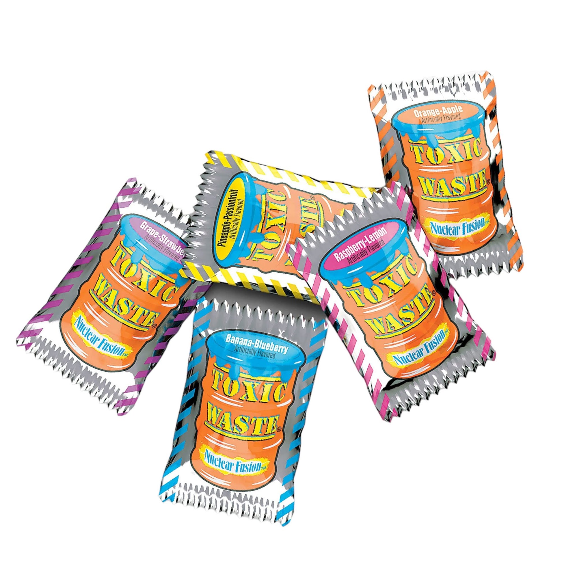 Toxic Waste Nuclear Fusion Sour Candy Sharing Bag - Caribou Candy