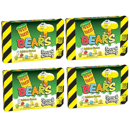 Toxic Waste Sour & Chewy Fizzy Bears Boxes - Caribou Candy