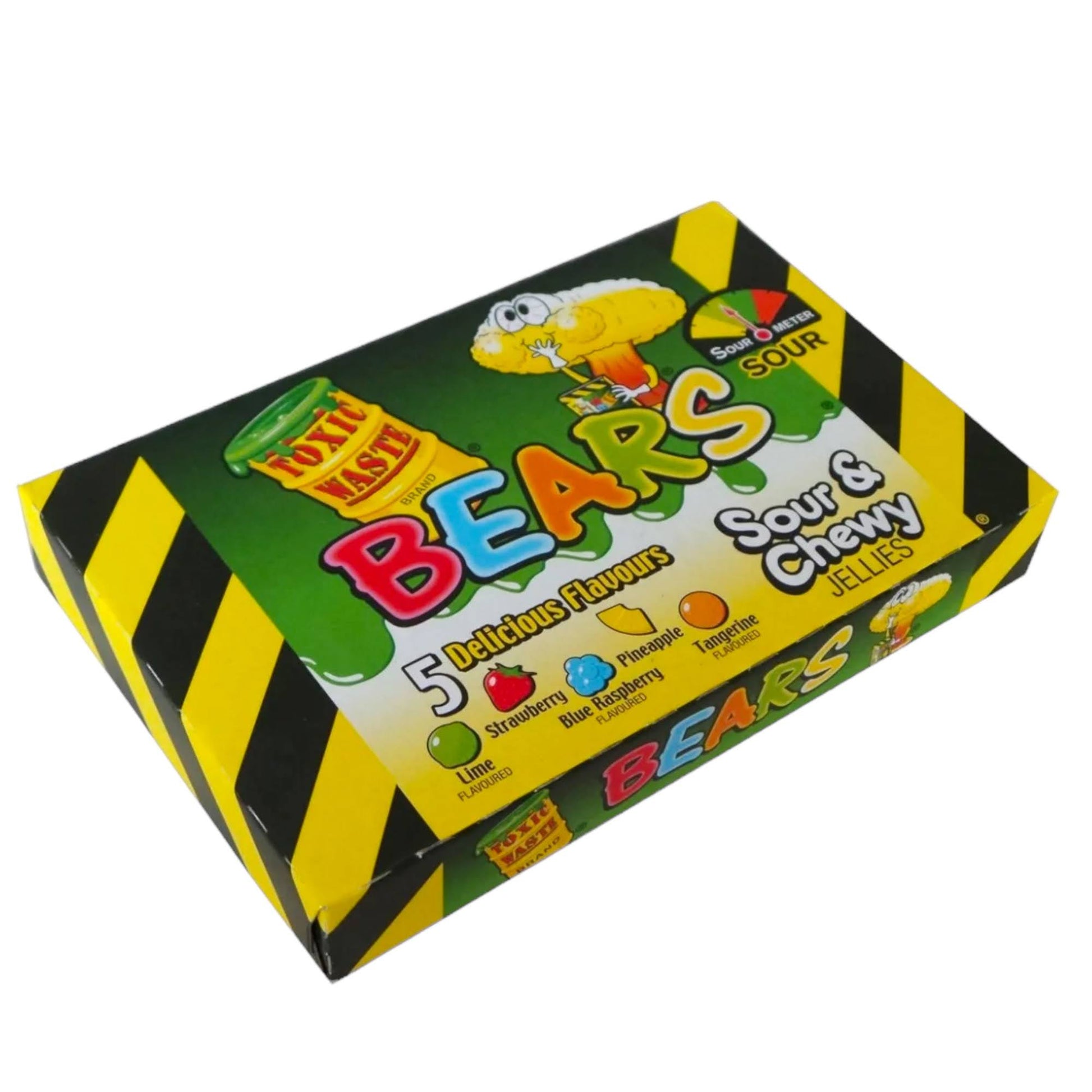 Toxic Waste Sour & Chewy Fizzy Bears Boxes - Caribou Candy