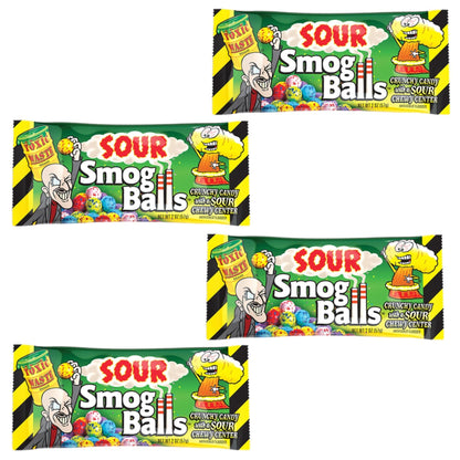 Toxic Waste Sour Smog Balls - 48g Bags - Caribou Candy