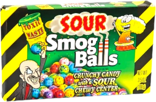 Toxic Waste Sour Smog Balls Share Box - Caribou Candy