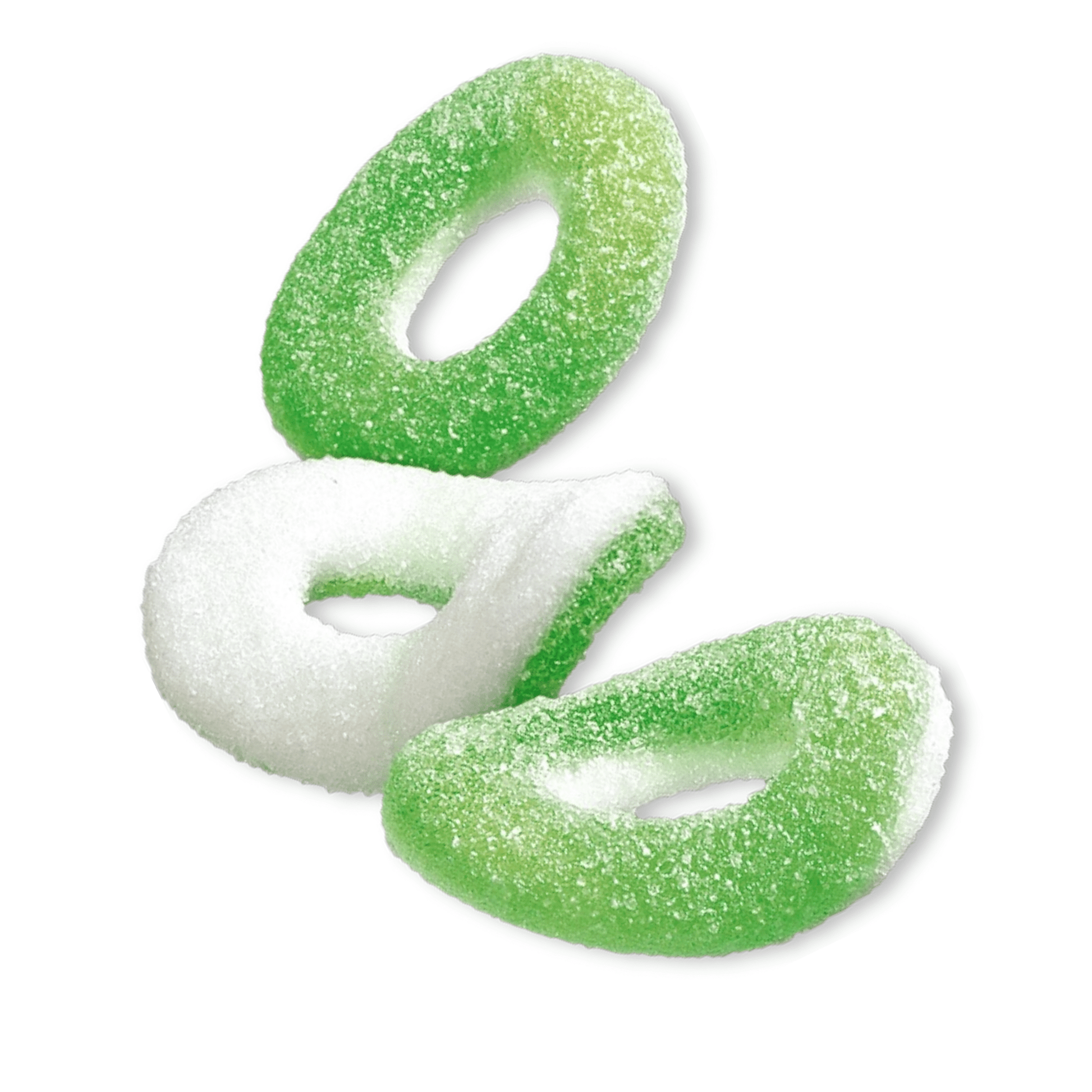 Trolli Apple Rings - Gummy Fizzy Sweets - Trolli