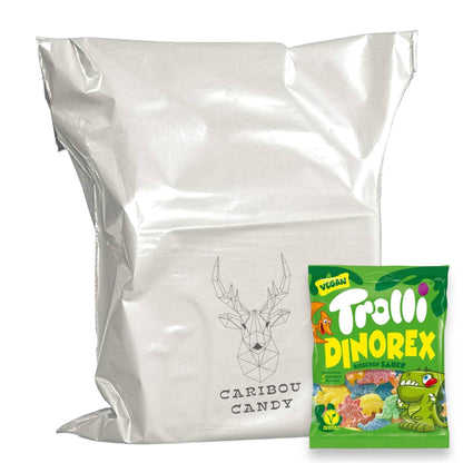 Trolli Dinorex Share Bag - Vegan Sour Sweets - Caribou Candy