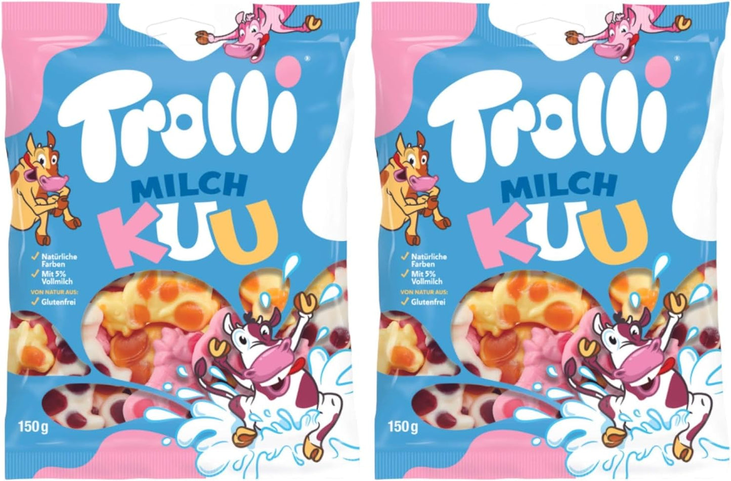 Trolli Milch Kuu Cows Share Bag - Caribou Candy