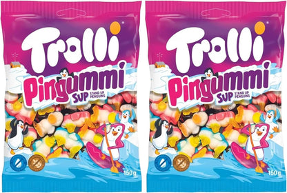 Trolli Pingummi Share Bag - Penguin Sweets - Caribou Candy