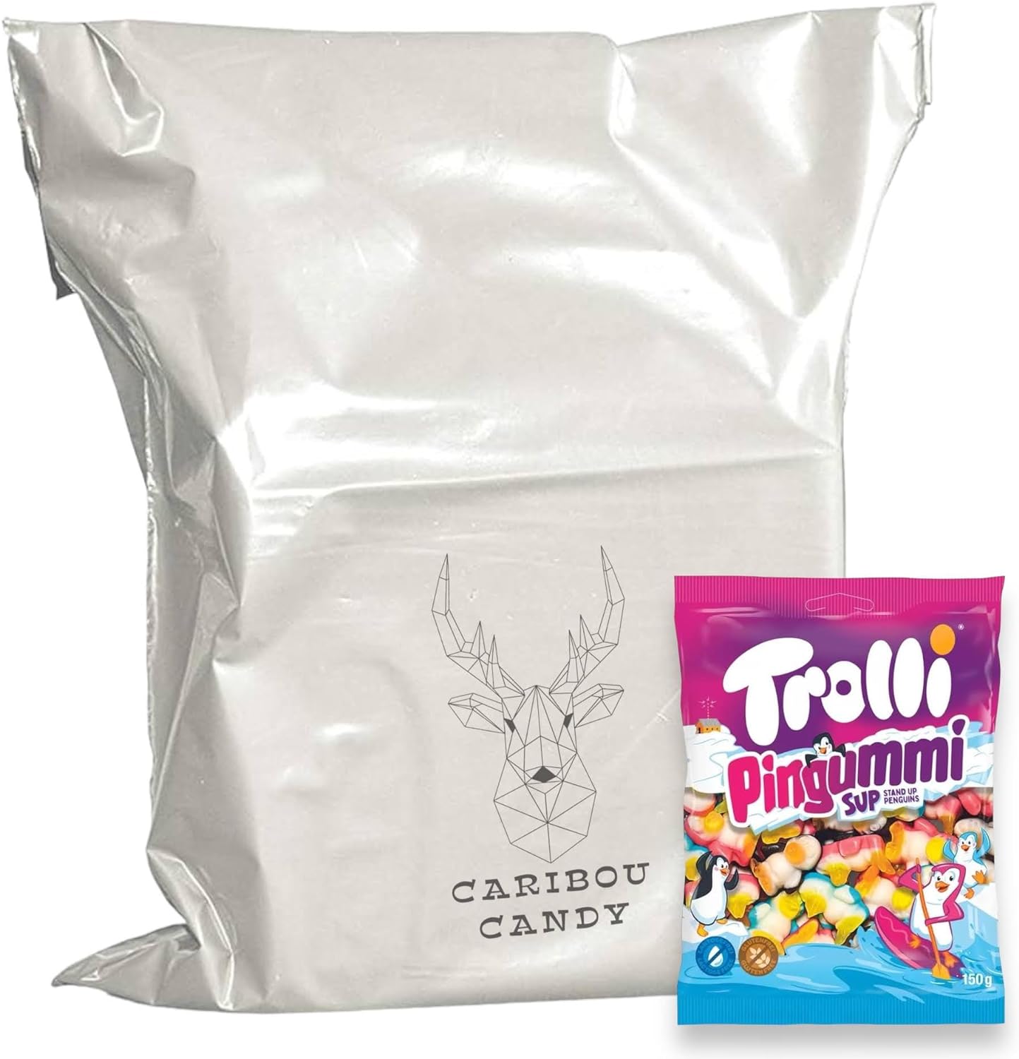 Trolli Pingummi Share Bag - Penguin Sweets - Caribou Candy