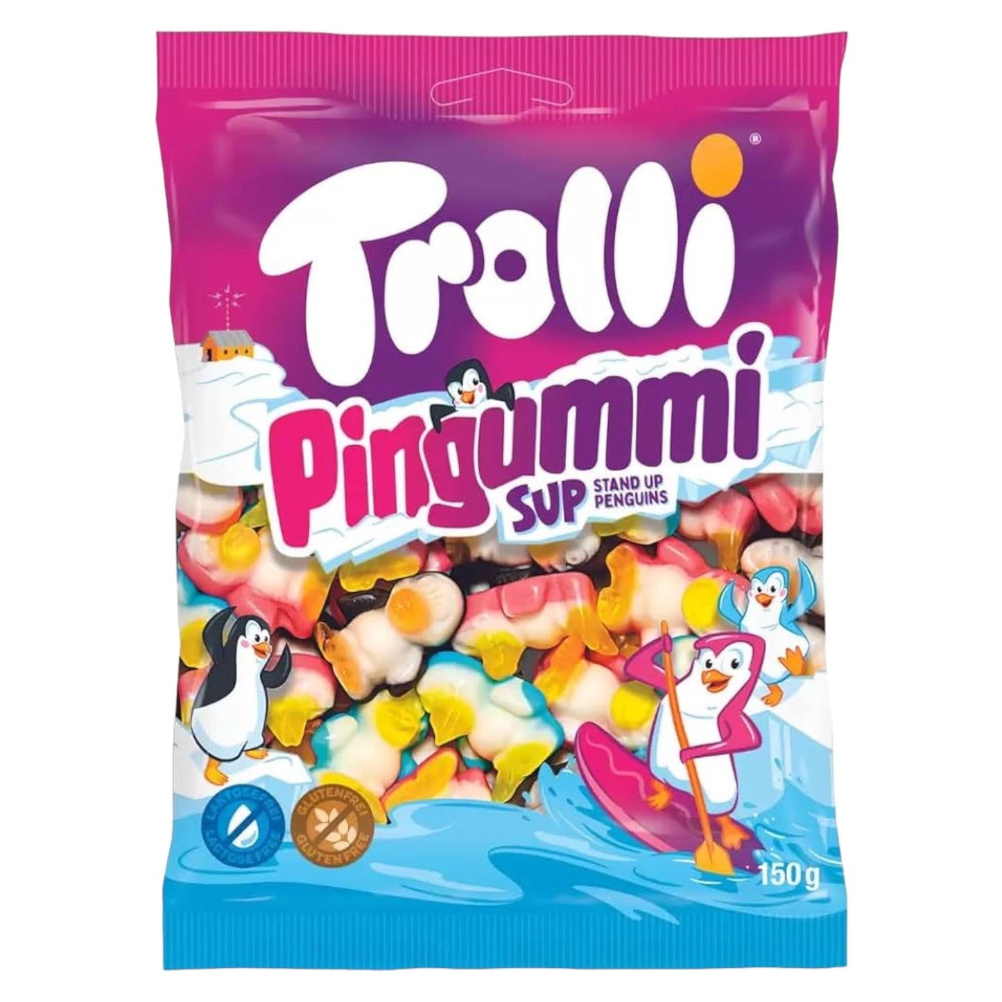 Trolli Pingummi Share Bag - Penguin Sweets - Caribou Candy