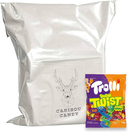 Trolli Squiggle Twist Worms Share Bag - Caribou Candy