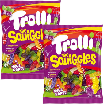 Trolli Squiggles Share Bag - Caribou Candy