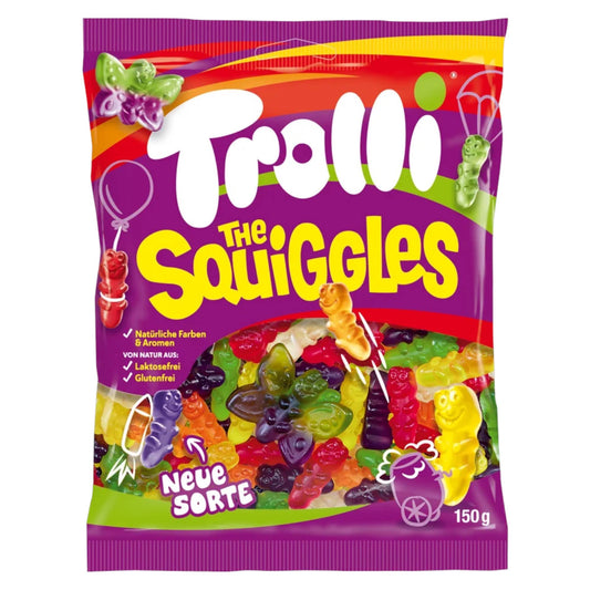 Trolli Squiggles Share Bag - Caribou Candy