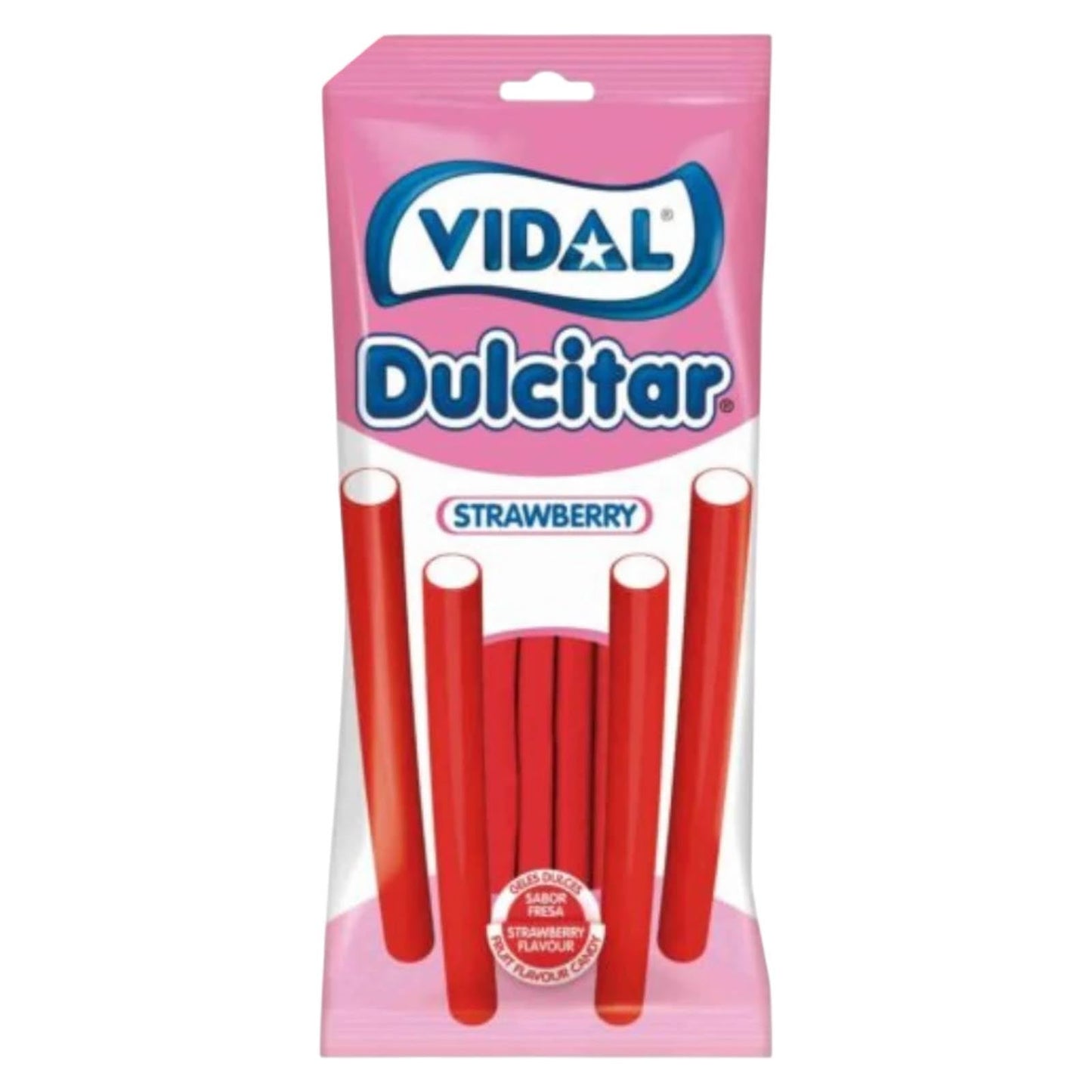 Vidal Strawberry Pencils - Share Bag - Caribou Candy