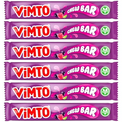 Vimto Chew Bars - 6 Pack - Chew Bar - Vimto