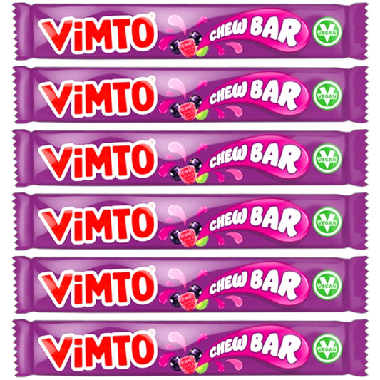 Vimto Chew Bars - 6 Pack - Chew Bar - Vimto