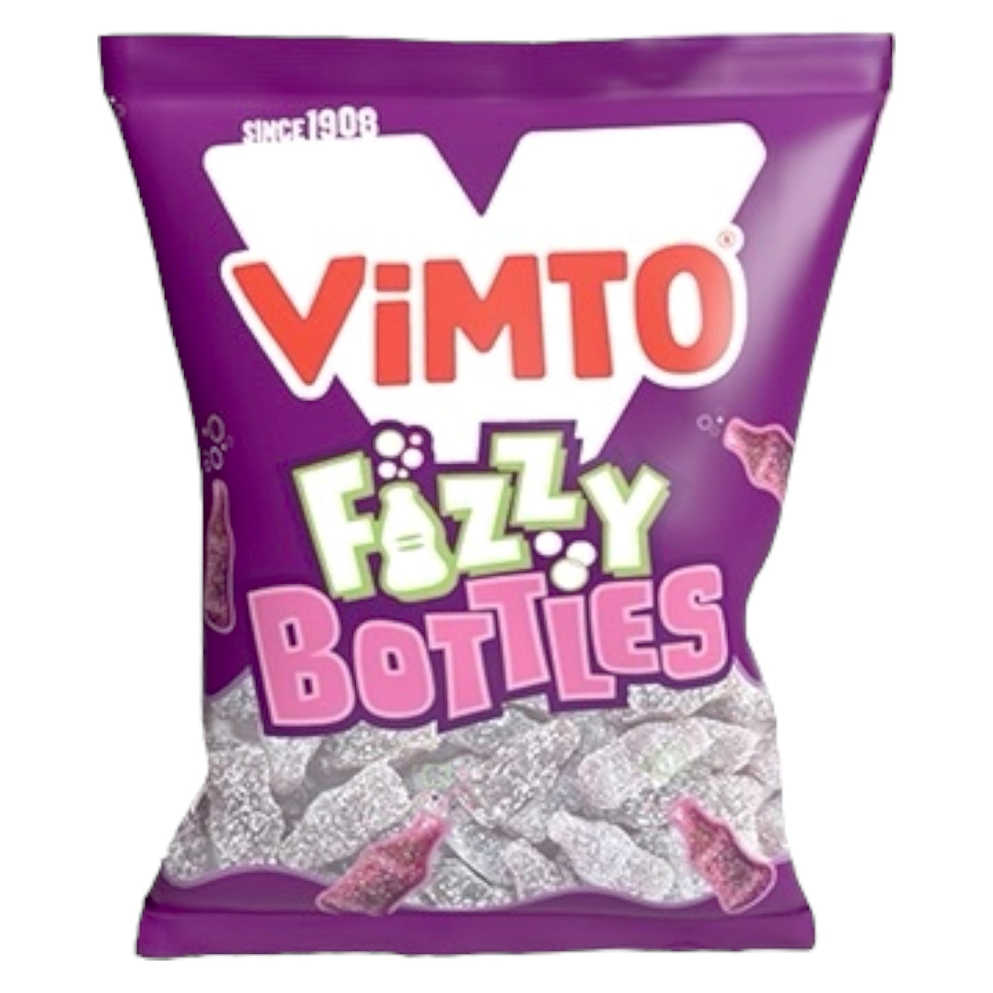 Vimto Fizzy Bottles - Gummy Fizzy Sweets - Vimto