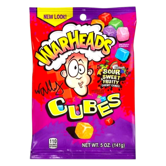 Warheads Cubes - Sour & Sweet - Sour Sweets - Warheads